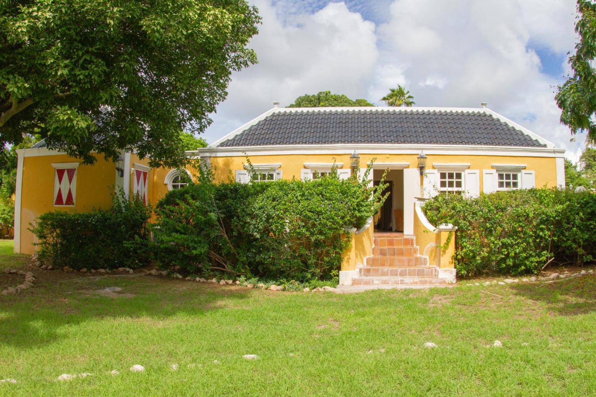 Landhuis Francia Willemstad Buitenkant foto